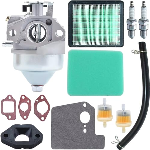 Qiuwanzia GCV190 carburateur pour Honda GC190 GCV190A GV190LA Engine HRX217 HRB217 HRX217K1 HRX217K2 HRX217K4 HRX217K5 Lawn Mower Replace 16100-Z0Y-853