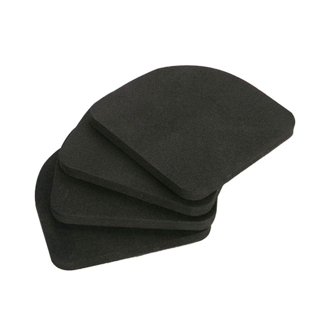 STOBAZA 12pcs Anti Vibration Pad Machine Vibration Isolation Pads Vibration Reduction Pads Black