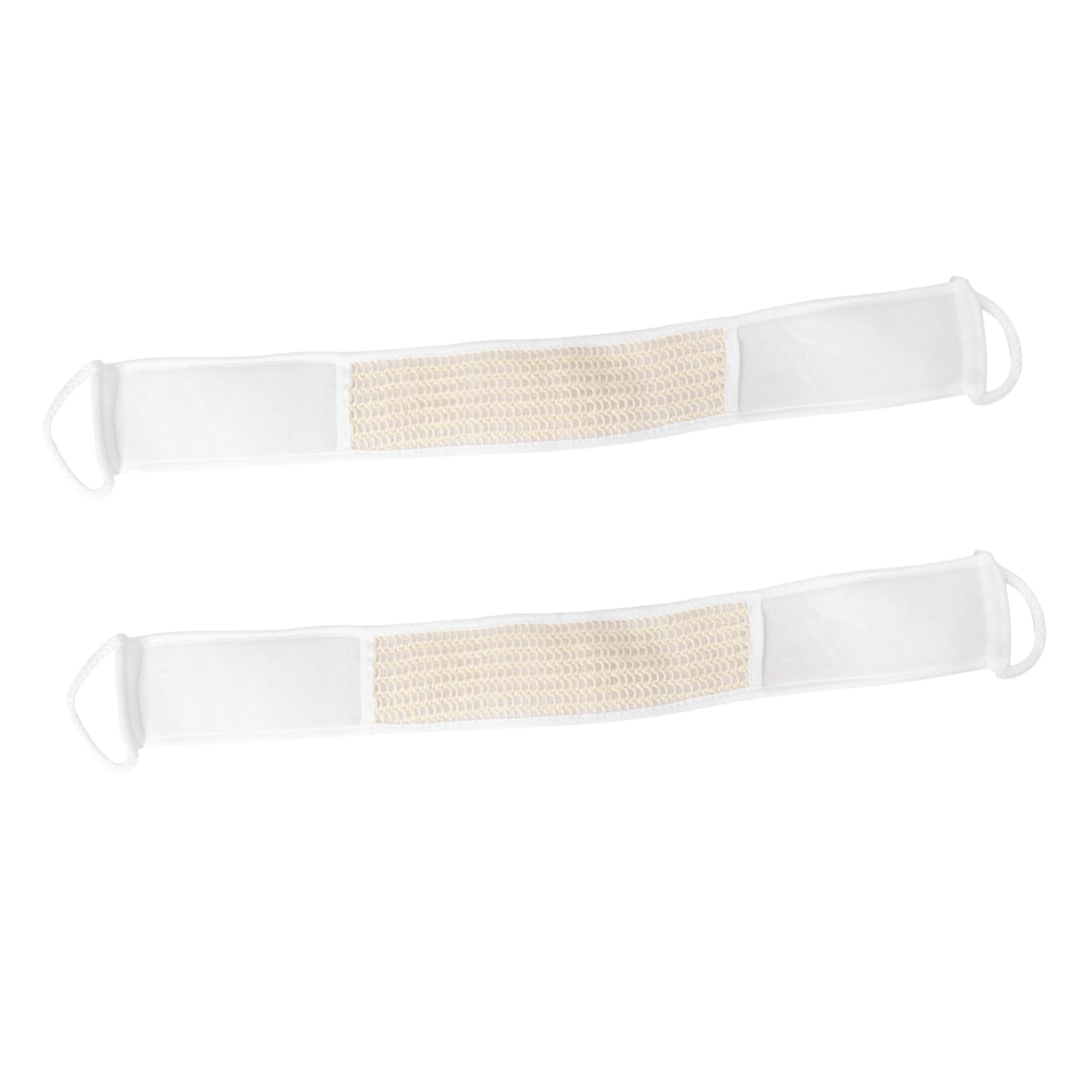 VICASKY 2pcs Wash Strap Back Scrubber Exfoliating Bath Bands for Bath Accessories Body Exfoliating Towel Set