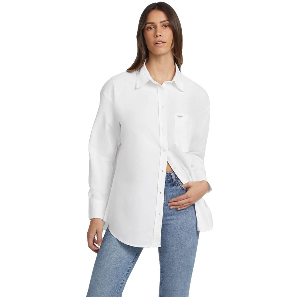 GUESS JEANS Oversize Pocket Long Sleeve Shirt S