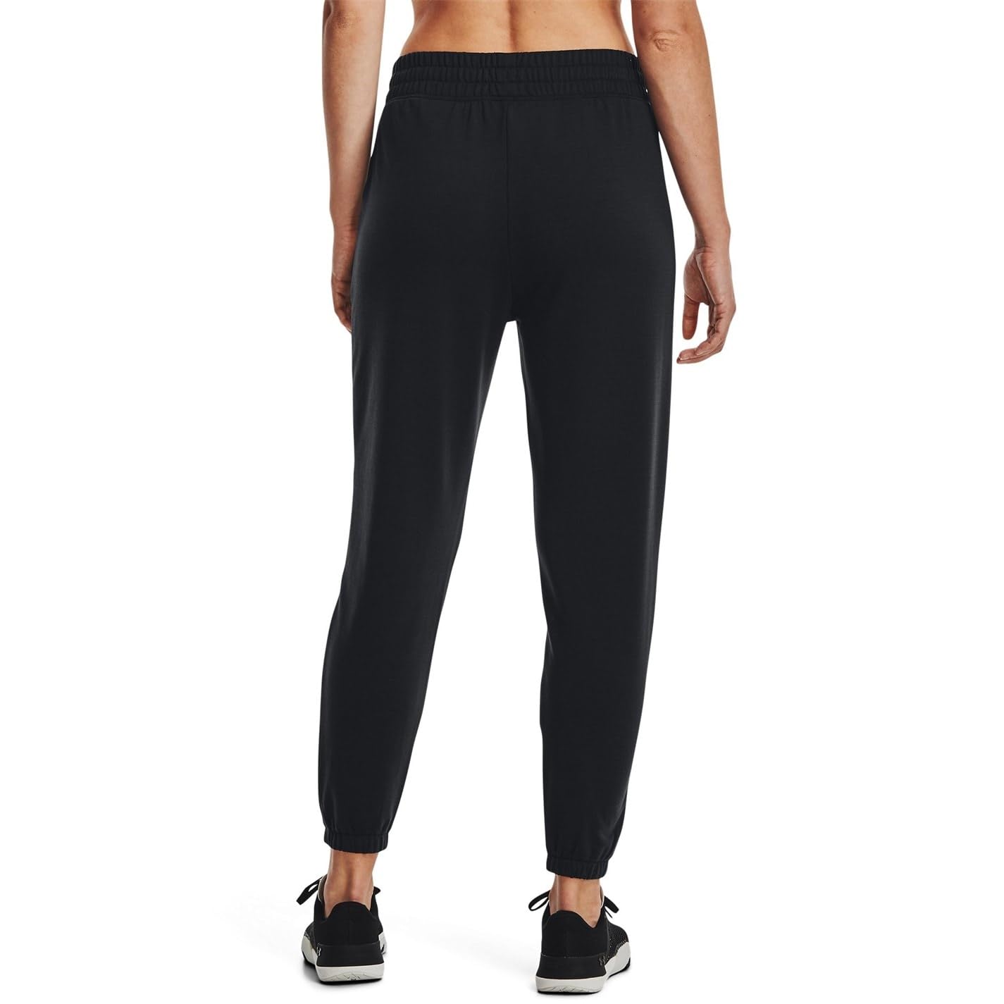 Under Armour Rival Terry Joggers Pantalón De Chándal Con Pernera Cónica, Pantalones Para Correr Mujer Gris XL