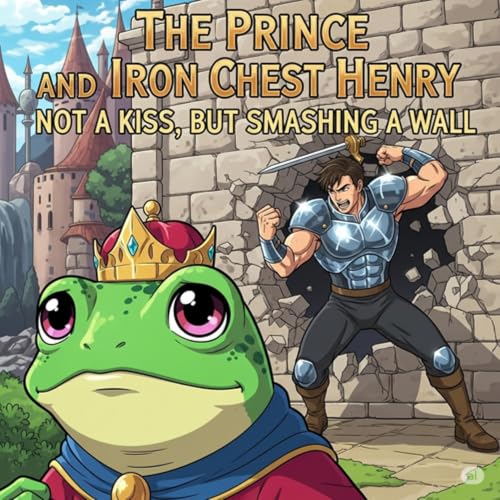 『《青蛙王子與鐵胸亨利》 (格林兄弟1812,The Frog Prince and Iron Heinrich: The Original)』のカバーアート