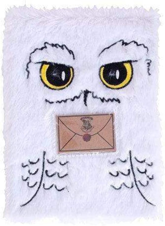 Blue Sky Designs Harry Potter Hedwig A5 Plush Notebook
