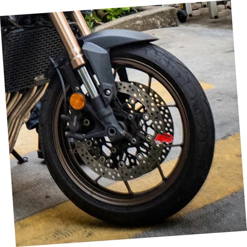 Candado de freno de disco rojo en acero para bicicleta y moto 4