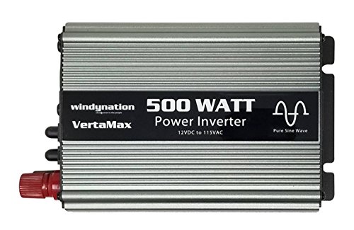 image for WindyNation VertaMax Pure SINE Wave 500 Watt (1000W Surge) 12V Power I