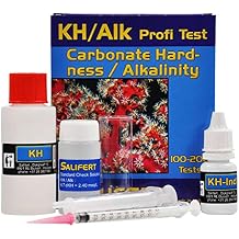Salifert Carbonate Hardness & Alkalinity Kh/Alk Test Kit, 100-200 Tests