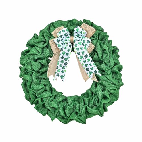 Couronne de la Saint-Patrick ruban durable fini les décors jetables