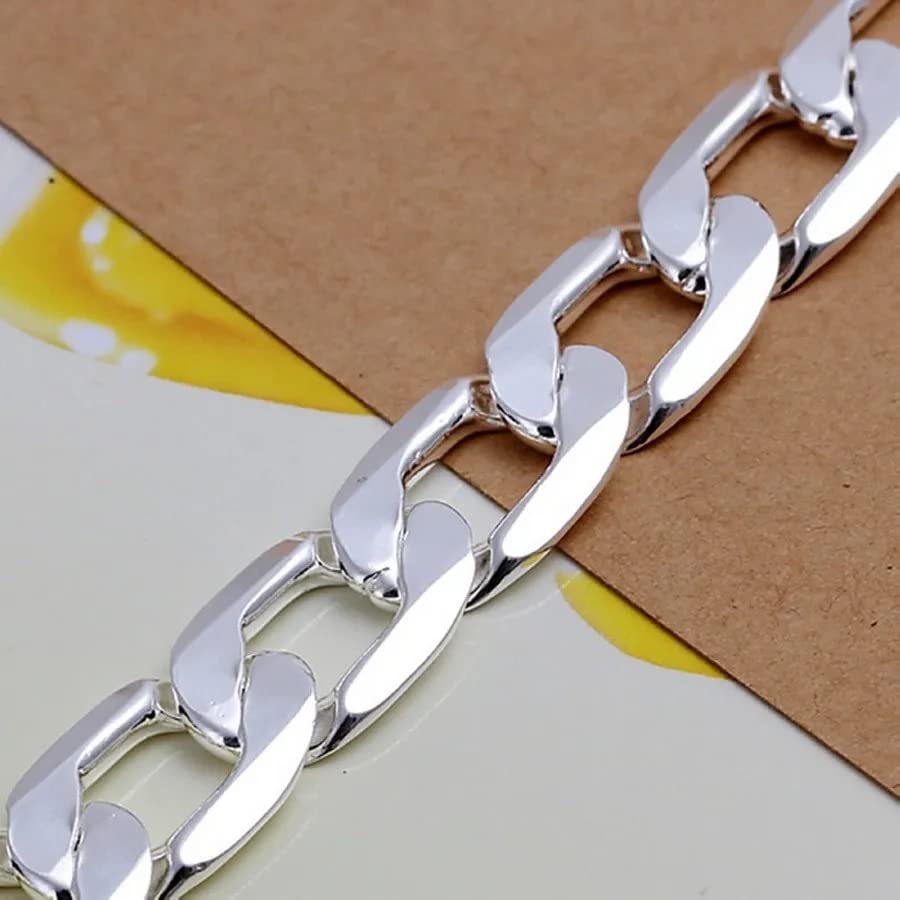 Bracelet solide 12 mm chaîne le cadeau idéal pour marquer les esprits - 3
