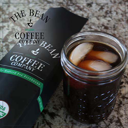 The Bean Coffee Company, Organic Le Bean, Dark French Roast, Ground, 5 Lb, 1 Bag, Certified Organic, Roasted In The Usa #TOP4