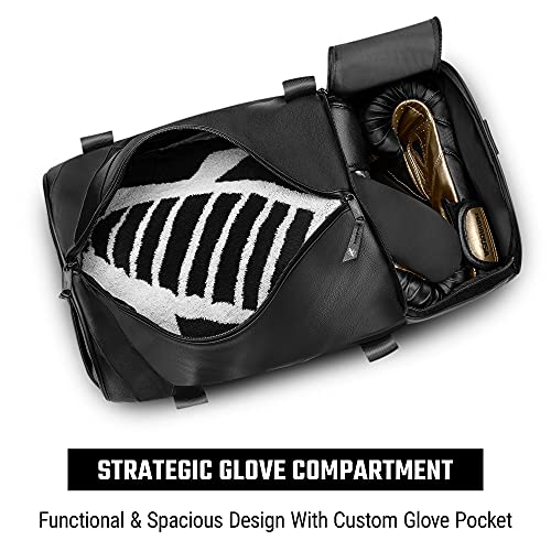 Hayabusa Elite Boxing Duffle Bag - 35 Liters, Black