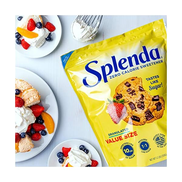 Splenda No Calorie Sweetener, Granulated, 550g Riesenpackung Süßstoff zum Backen und Kochen - aus USA – Bild 6