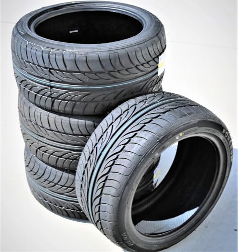 Set of 4 (FOUR) Forceum Hena All-Season Passenger Car High Performance Radial Tires-245/40R17 245/40ZR17 245/40/17 245/40-17 95W Load Range XL 4-Ply BSW Black Side Wall UTQG 400AA