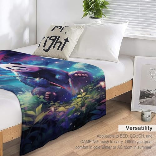 Couverture panda en micro-flanelle ultra-douce pour lit douillet - 7