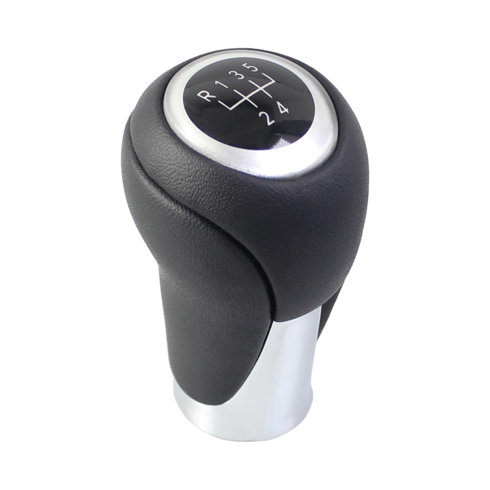 Linqianbhd Pu 5-Speed Car Gear Shift Knob For Mazda 2 3 6 For Cx-3 For Cx-5 Gear Shift Knob 5/6 Speed Shifter Lever Change Stick Handball Accessories(Pu 5-Speed)