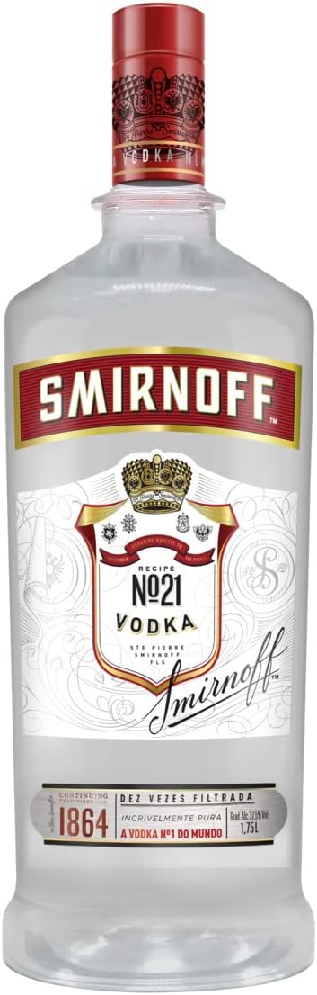 Smirnoff Vodka 1,75 Litros