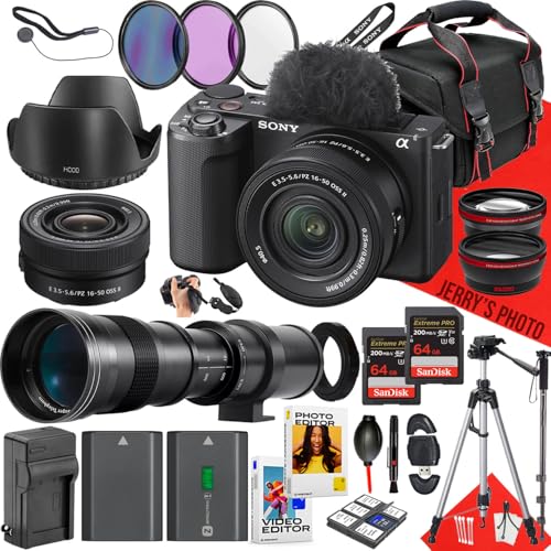 美品　SONY ZV-E10 ミラーレスカメラ 16-50mmレンズ Amazon.co.jp: Sony ZV-E10 II ミラーレスカメラ 16-50mmレンズ