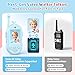 Video Walkie Talkies for Kids - 2 Pack Rechargeable Kids Video Walkie Talkies with Voice Changer & Sticker Effect, Long Range Toys Indoor Outdoor, Birthday Gift for Boys Girls Ages 3-12 (Blue & Pink)