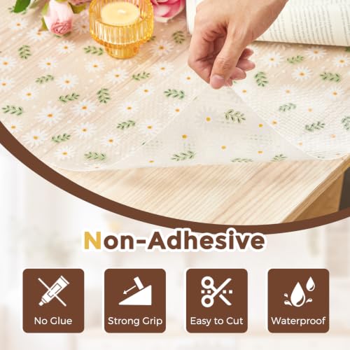 Beautysaid EVA Shelf Liner, Non Adhesive & Non Slip Cabinet Liner,12"x10 FT - image 3