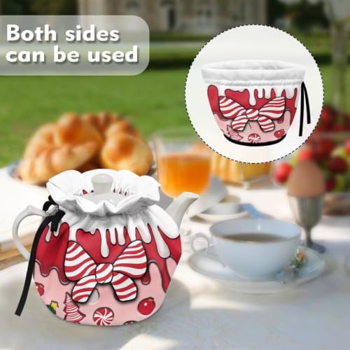 Image of Insulated Kitchen Teapot Cover Tea Pot Cozy Breakfast Warmer | Insulated Teapot Cozy for Heat Preservation Acts as Breakfast Warmer Perfect Practical Accessory for Home and Kitchen