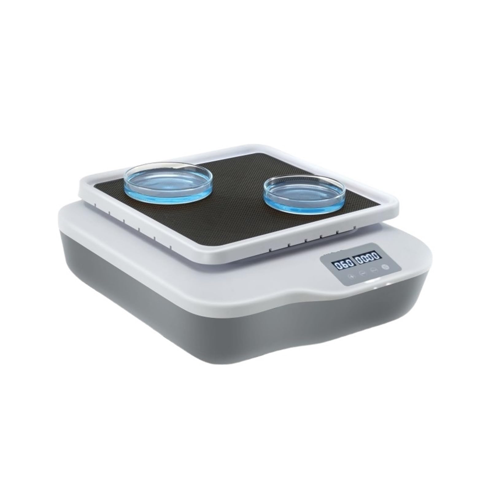 Labormaschinen Schaukelschüttler, LED-Digitalschüttler SK-R1807-S, Maximale Tragfähigkeit 2 Kg, Mit Tellerplattform, Wippe, Wellenwinkel 7 Grad Mehr Effizienz