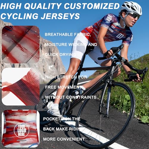 Custom Men's Cycling Jersey Style 1