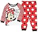 Disney Minnie Mouse Little Girls Toddler Long Sleeve Pajama Set (3T)