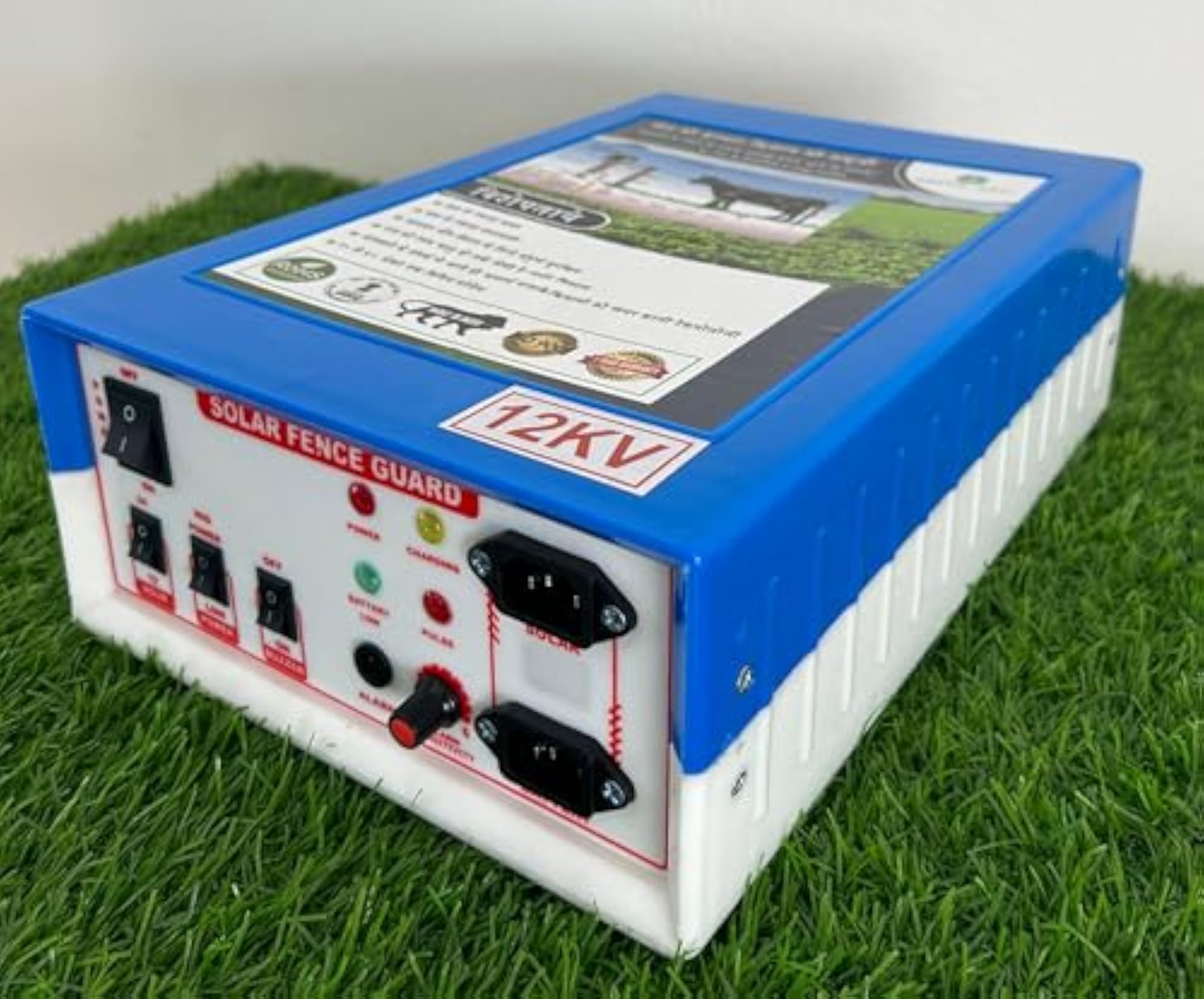 DC Solar Fencing Machine with Siren and Cable Accessories