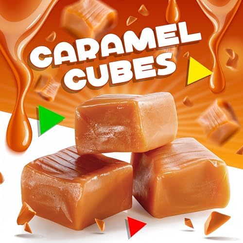 Caramel Candy Individually Wrapped, Caramel Cubes, 2 Lb Bag - 3