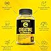 Atlantis Nutrition Creatine Monohydrate Gummies for Strength & Athletic Performance - 5g Creatine Per Serving - Build Muscle, Boost Performance & Endurance & Improve Post Workout Recovery - 120 Count