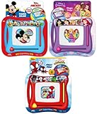 JA-RU Disney & Marvel Magnetic Drawing Board for Kids (3 Units Assorted) Disney Princess, Mickey Mouse, Spiderman. Mess-Free Car Ride Activities. Preschool Learning Toys. ABC-6906-3s