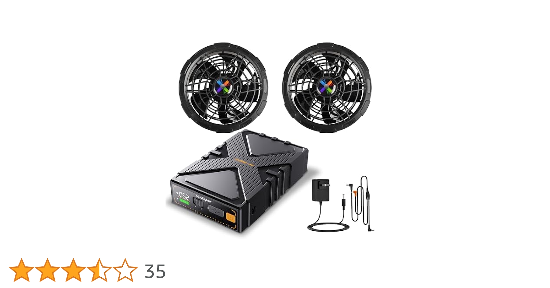 Amazon.co.jp: 【52V暴風輸出&2025新登場】ファンバッテリー