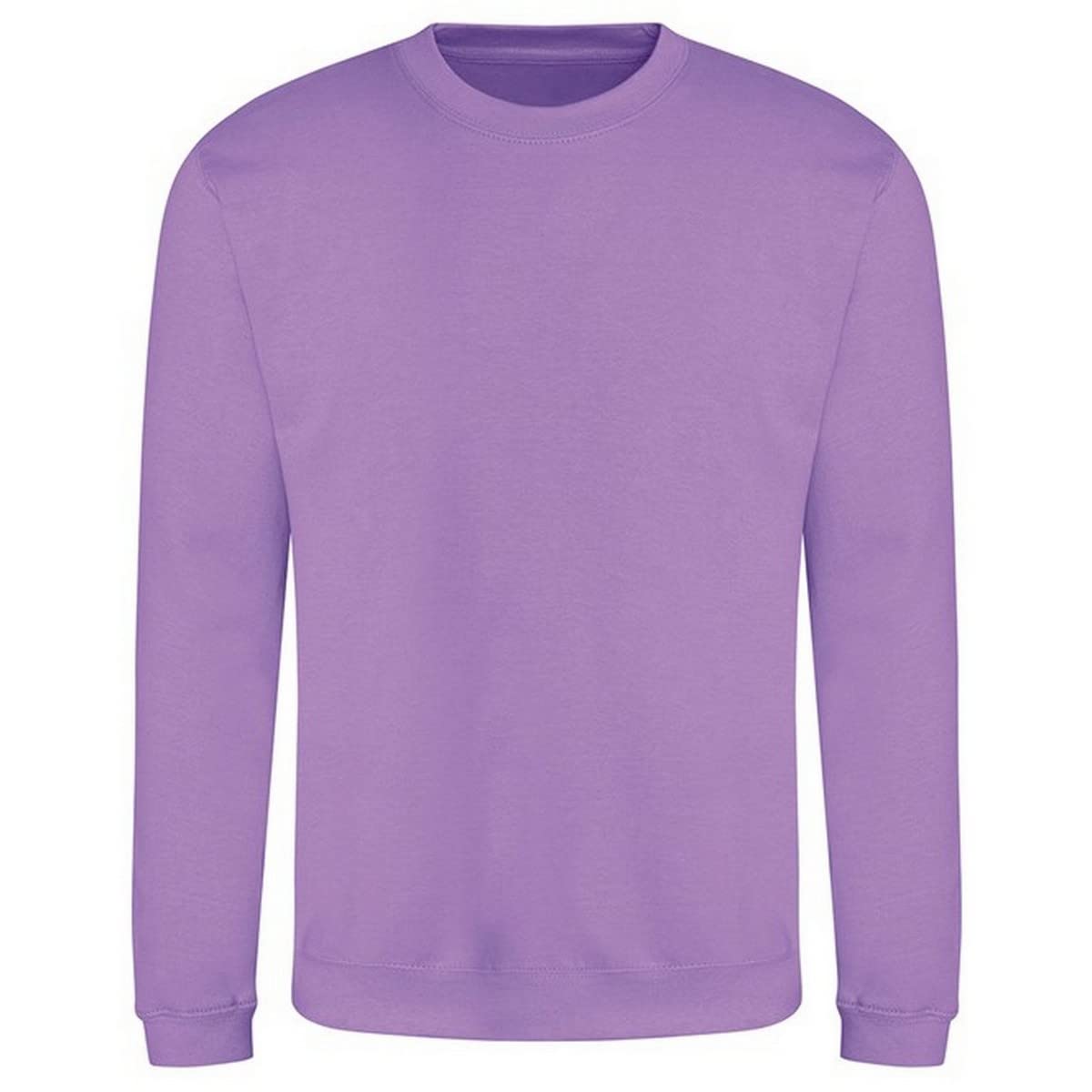 Just Hoods Unisex Violet Round Neck Sweatshirt Awdis
