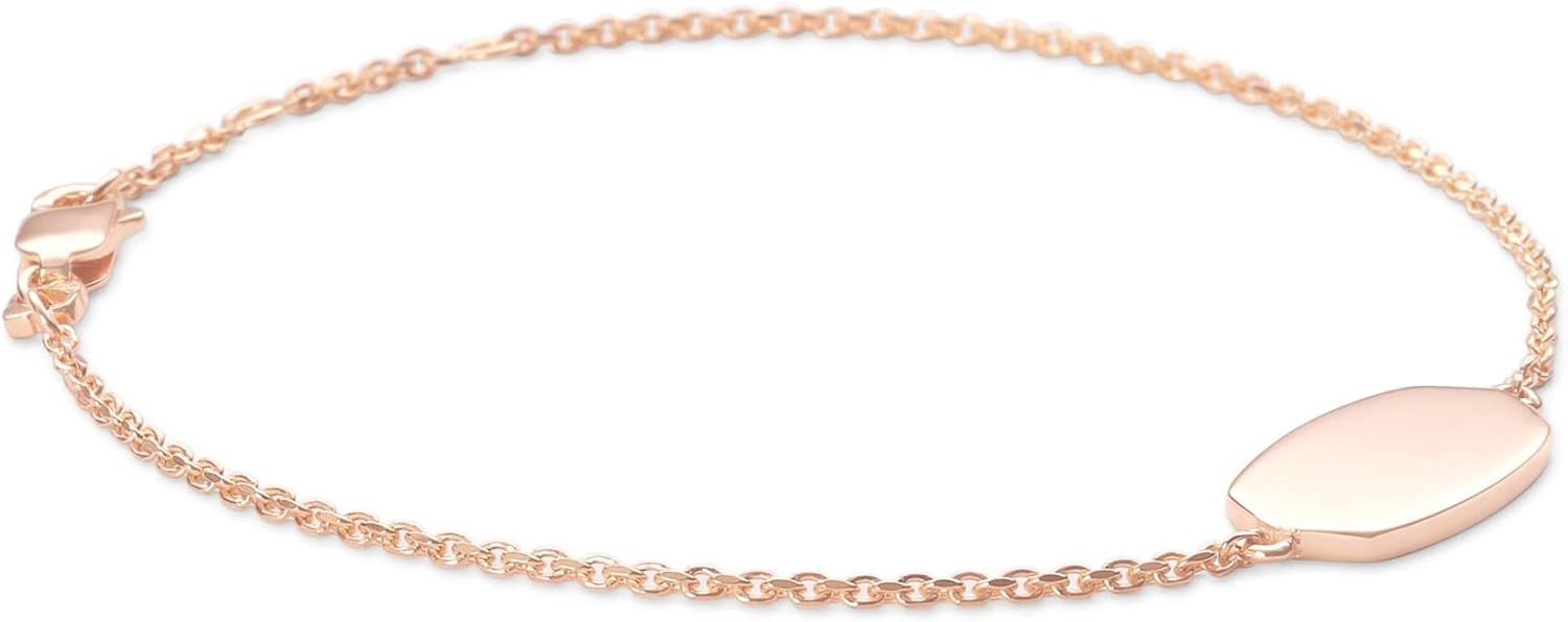 Kendra Scott Elaina Bracelet 18k Rose Gold Vermeil One Size