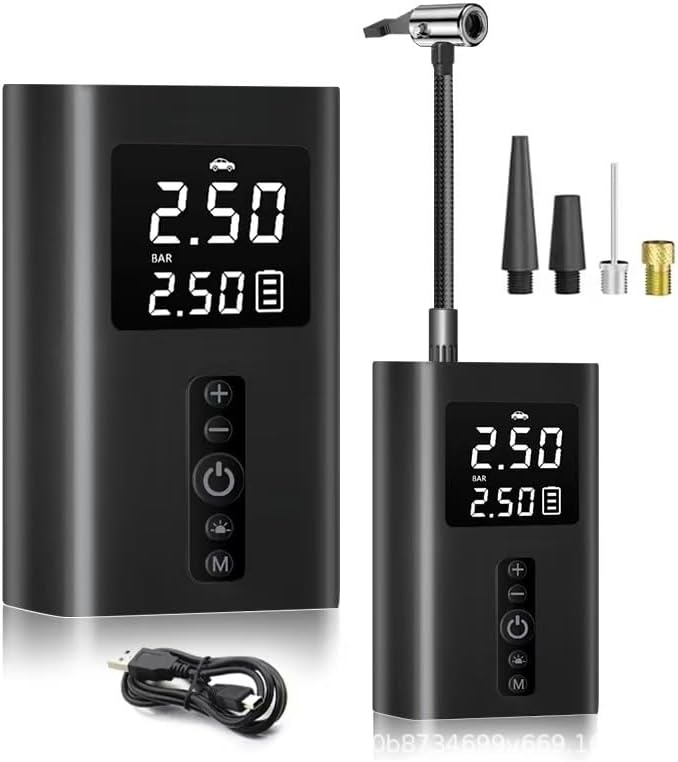 Car Emergency Starting Power Supply, Car Mounted Inflation Pump Integrated 15v Large Capacity Power Bank, Battery Starter Tool