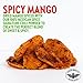 CHUZA Spicy Dried Mango Slices, Mexican Snacks Chili Mango Dried Fruit, Spicy Mexican Candy for Adults and Children, Natural Dried Mango-2 Pack