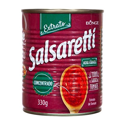 EXTRATO DE TOMATE CONCENTRADO SALSARETTI LATA 330g