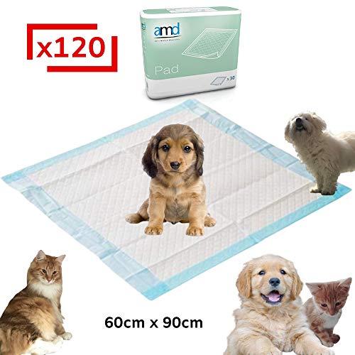120 tapis educateurs pour chiens 60 x 90 cm