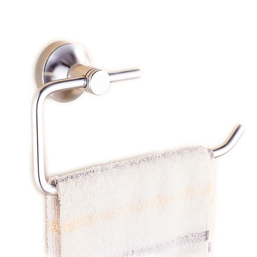 Anneau porte-serviettes mural pour une salle de bain familiale toujours ordonnée