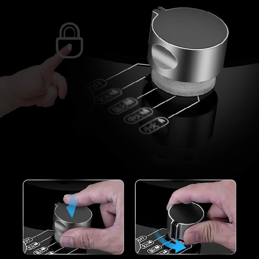 Burners Gas Hob Kitchen Hob,43cm Built-in Gas Cooktop,7.0KW Nine-cavity Fierce Fire，with Flame Failure Protection，Easy To Clean(LPG)