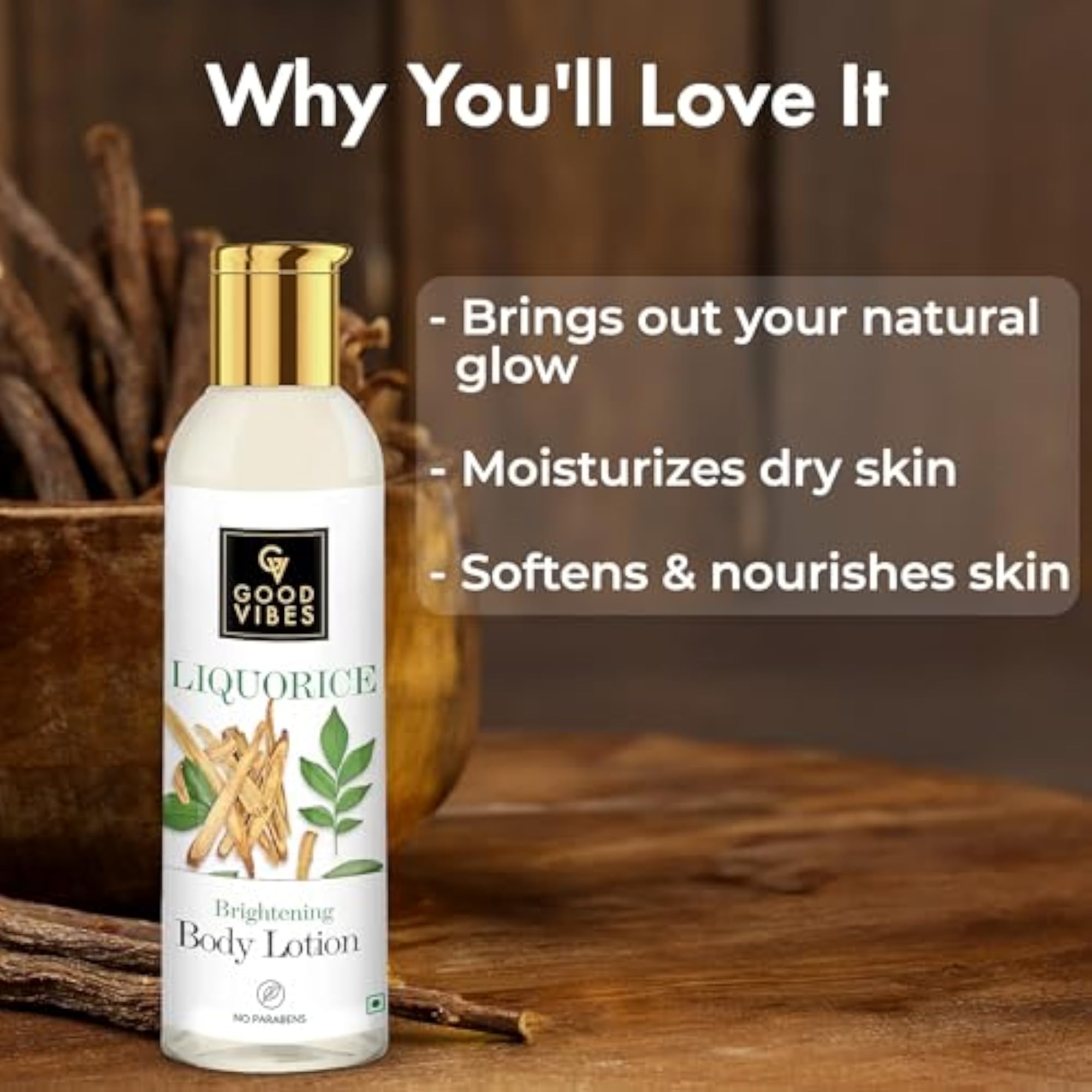 Liquorice Brightening Body Lotion 200ml