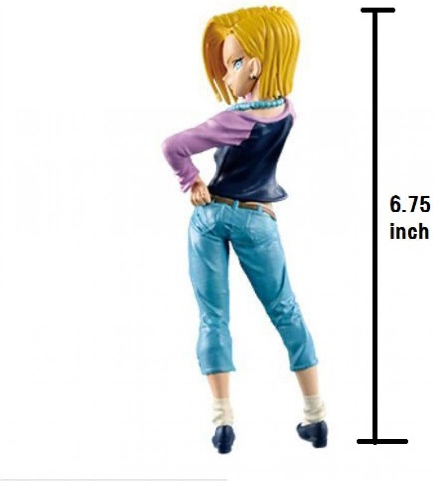 Banpresto Dragon Ball Super 6.7-Inch Android 18 Figure, SCultures Big Budoukai 6, Volume 1