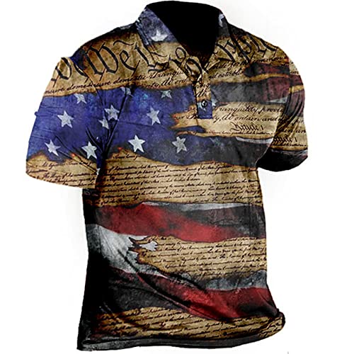 Polo col en V homme coupe droite ample contre la chaleur