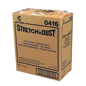 Chicopee Wipe Industrial Cloth Yellowith Orange Stretch N Dust Towel 23 5X24-100 per case
