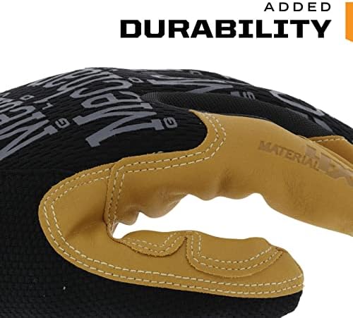 Mechanix Wear - Material4X Original Gloves (Medium, Black/Brown) MG4X-75-009