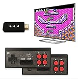 Retro Game Console,TV HDMI Interface Card Game Console,621 Classic Retro 8-Bit Games 4K Stick Console Console,2 Wireless Controllers