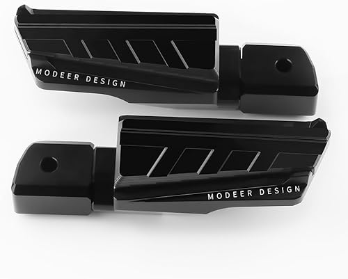 Miniatura 7 de Para Kawasaki Z 900 Z900 2017  2023 Motocicleta Estriberas Reposapiés Pasajero Almohadillas Pedales Z900 Z 900 Accesorios (negro)