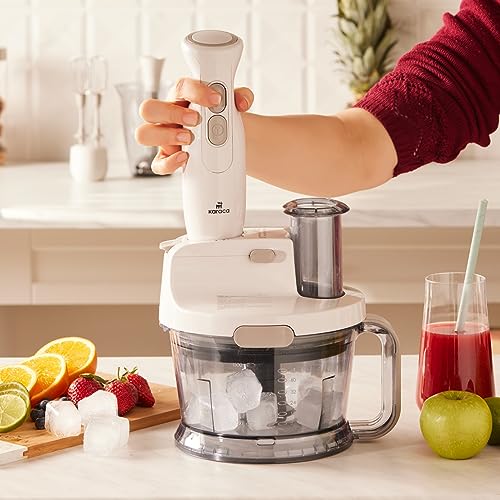 Karaca Pro-Multimax Food Processor, 2000W, Iconic Beige-test