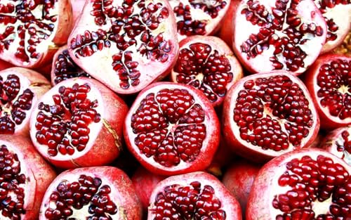 HXA DECO - Decoración de Pared para la Cocina, decoración de Mesa, Pintura Moderna, granadas de Mesa de decoración de Cocina, 80x50 cm