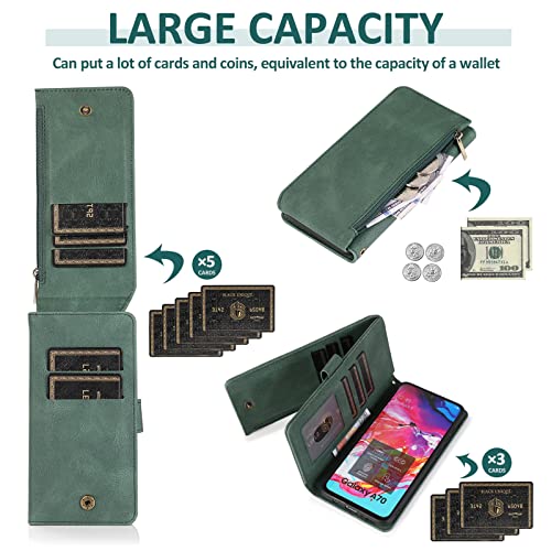 Funda compatible con Samsung Galaxy A70 accesorios celulares de vidrio 3