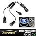 Xprite 5w 4th Generation 2x LED Car Door Laser Projector Ghost Shadow Step Light Logo for Ford